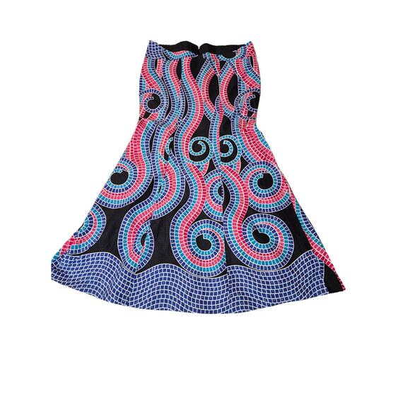 Handmade African Print Design Two-Piece Mermaid Dress Set, 14-16, New - Picture 5 of 14